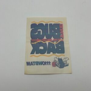 Vintage Bojangles The Bug's Back Charlotte HornetsSticker Coupon 1994